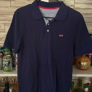 Vineyard Vines polo. Navy blue